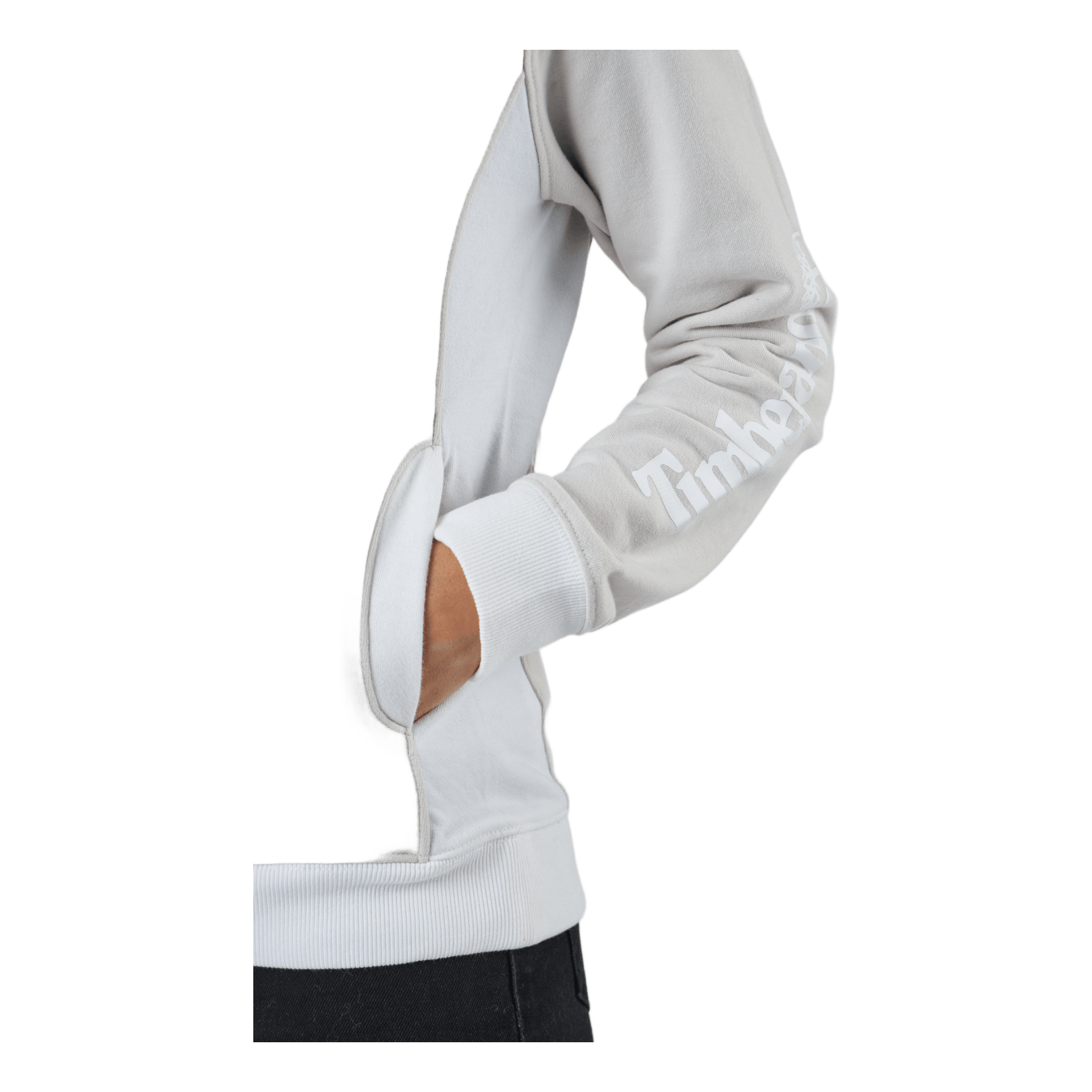 Timberland Linear Logo Sleeve Crew White Sand 5 Timberland Linear Logo Sleeve Crew White Sand - Bilde 5