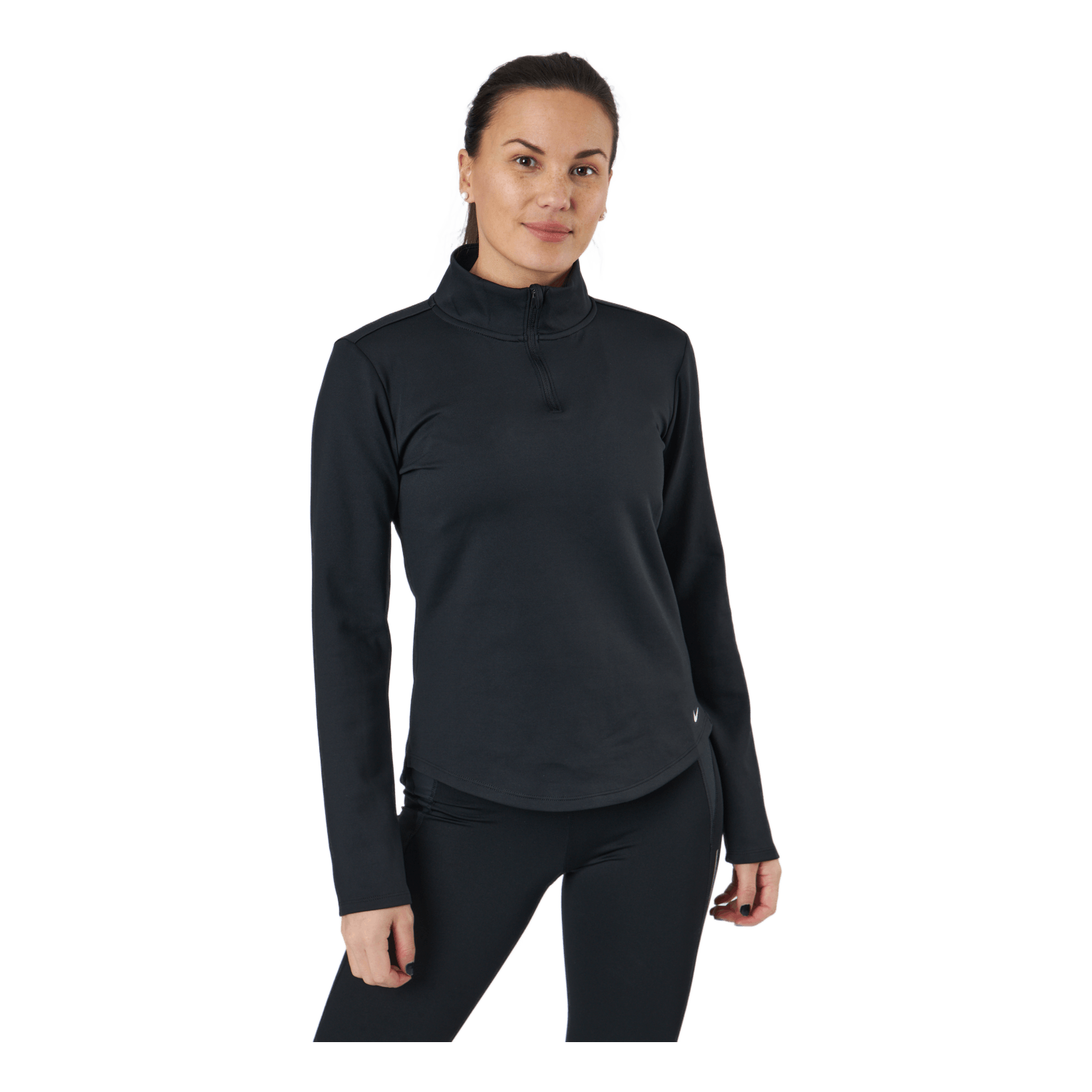 Nike Therma-fit One Women's Long-sl Black/white 1 Nike Therma-fit One Women's Long-sl Black/white