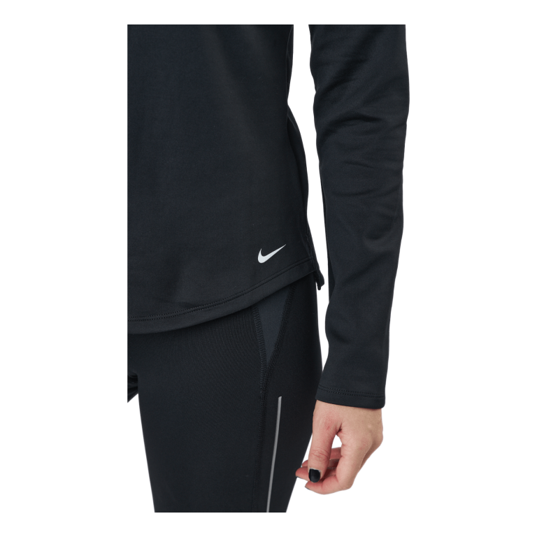 Nike Therma-fit One Women's Long-sl Black/white 5 Nike Therma-fit One Women's Long-sl Black/white - Bilde 5