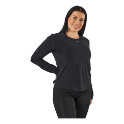 Nike Dri-FIT One Luxe Women's Standard Fit Long-Sleeve Top BLACK/REFLECTIVE SILV 7 Nike Dri-FIT One Luxe Women's Standard Fit Long-Sleeve Top BLACK/REFLECTIVE SILV -Billig Jakker butikk 60517 35 003