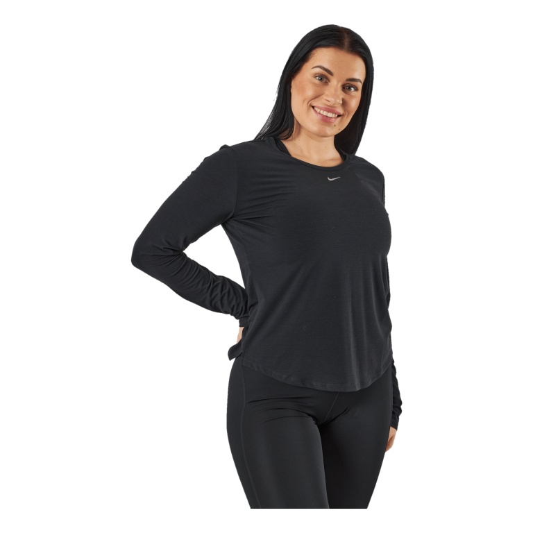 Nike Dri-FIT One Luxe Women's Standard Fit Long-Sleeve Top BLACK/REFLECTIVE SILV 3 Nike Dri-FIT One Luxe Women's Standard Fit Long-Sleeve Top BLACK/REFLECTIVE SILV - Bilde 3