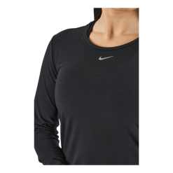 Nike Dri-FIT One Luxe Women's Standard Fit Long-Sleeve Top BLACK/REFLECTIVE SILV 9 Nike Dri-FIT One Luxe Women's Standard Fit Long-Sleeve Top BLACK/REFLECTIVE SILV -Billig Jakker butikk 60517 35 005
