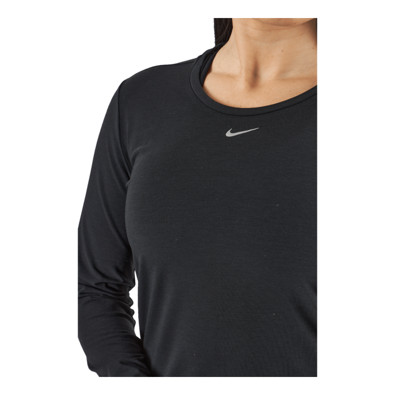 Nike Dri-FIT One Luxe Women's Standard Fit Long-Sleeve Top BLACK/REFLECTIVE SILV 5 Nike Dri-FIT One Luxe Women's Standard Fit Long-Sleeve Top BLACK/REFLECTIVE SILV - Bilde 5