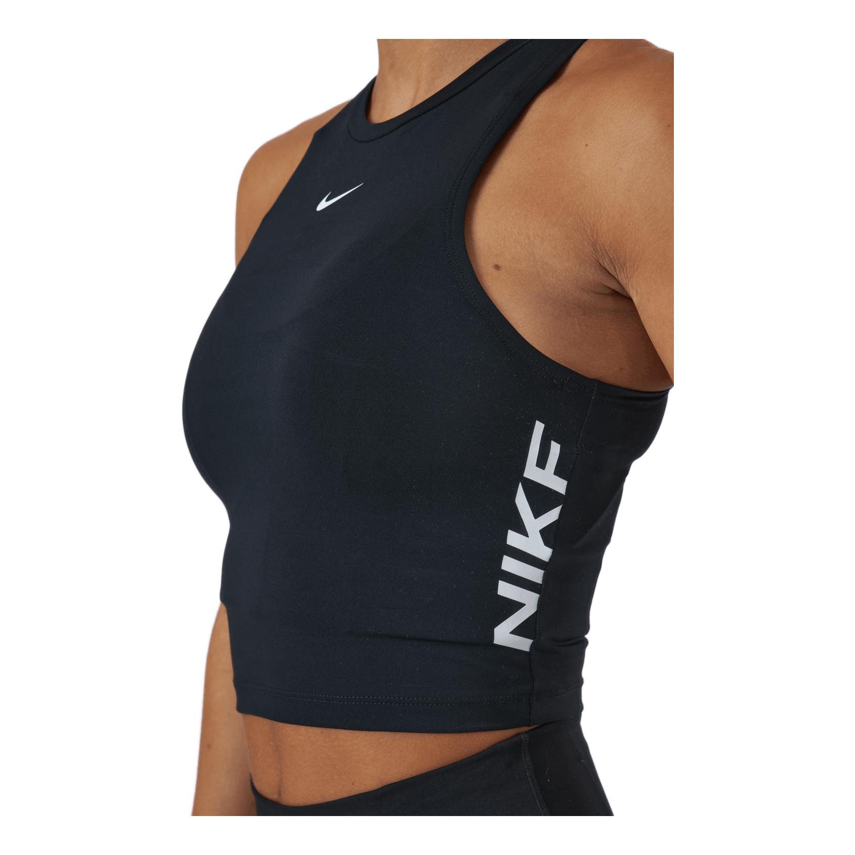 Nike Pro Dri-fit Women’s Cropped Gr Black/white 4 Nike Pro Dri-fit Women’s Cropped Gr Black/white - Bilde 4