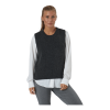 ONLY Onlparis Life Vest Knt Dark Grey Melange