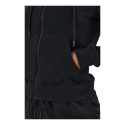 ONLY Onlfeel Life L/s Zip Hood Swt Black -Billig Jakker butikk 60519 57 005