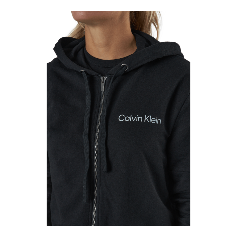 Calvin Klein Full Zip Hoodie Black 4 Calvin Klein Full Zip Hoodie Black - Bilde 4
