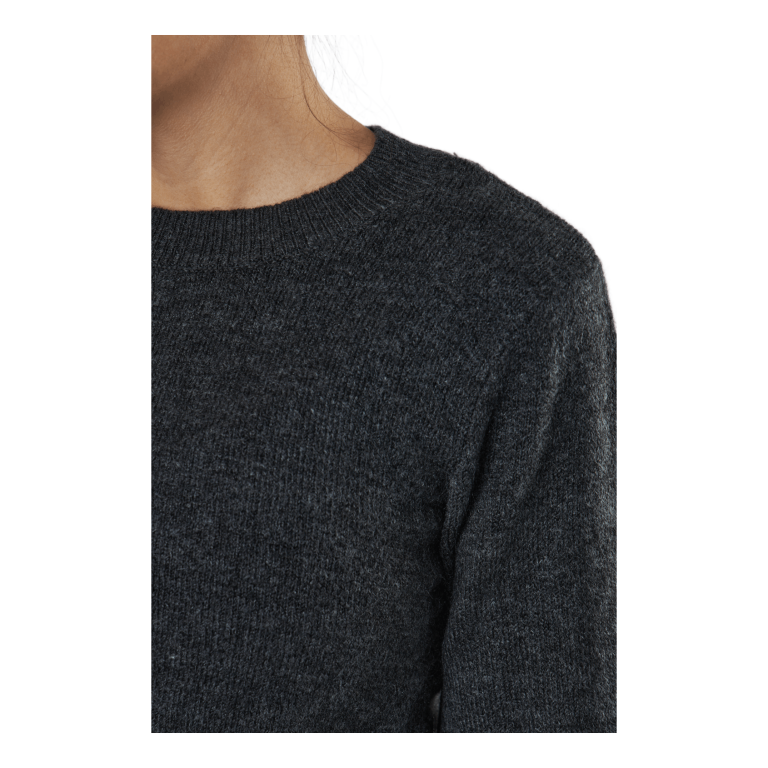 Pieces Pcperla Ls Knit Bc Dark Grey Melange 5 Pieces Pcperla Ls Knit Bc Dark Grey Melange - Bilde 5