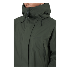 DIDRIKSONS Ilma Wns Parka 4 Deep Green -Billig Jakker butikk 60532 76 004