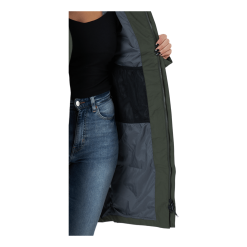 DIDRIKSONS Ilma Wns Parka 4 Deep Green -Billig Jakker butikk 60532 76 006