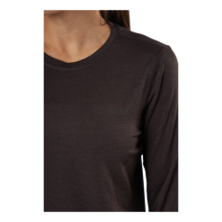 Endurance Maje W Melange L-s Tee Black Bean 7 Endurance Maje W Melange L-s Tee Black Bean -Billig Jakker butikk 60533 99 004