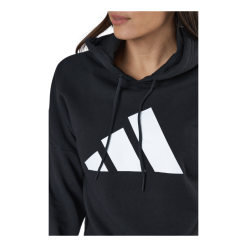 Adidas Sportswear Three Bar Hoodie Black -Billig Jakker butikk 60538 21 004