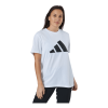 Adidas Sportswear Three Bar T-Shirt White