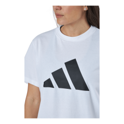 Adidas Sportswear Three Bar T-Shirt White -Billig Jakker butikk 60538 27 004