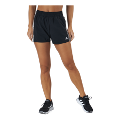 ADIDAS Woven 3-Stripes Sport Shorts Black / White