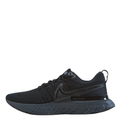 Nike React Infinity Run Flyknit 2 W Black/black-black-iron Grey