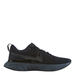 Nike React Infinity Run Flyknit 2 W Black/black-black-iron Grey -Billig Jakker butikk 60550 81 003