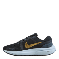 Nike Air Zoom Vomero 16 Women's Run Black/mtlc Gold Coin-dk Smoke
