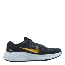 Nike Air Zoom Structure 24 Women's Black/mtlc Gold Coin-anthracit -Billig Jakker butikk 60551 24 003