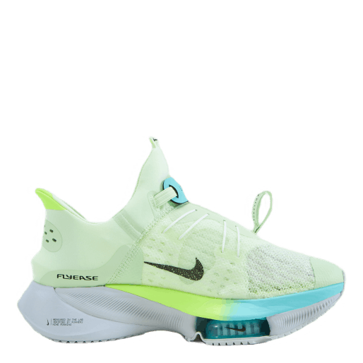 Nike Air Zoom Tempo Next% Flyease W Barely Volt/black-dynamic Turq 3 Nike Air Zoom Tempo Next% Flyease W Barely Volt/black-dynamic Turq - Bilde 3