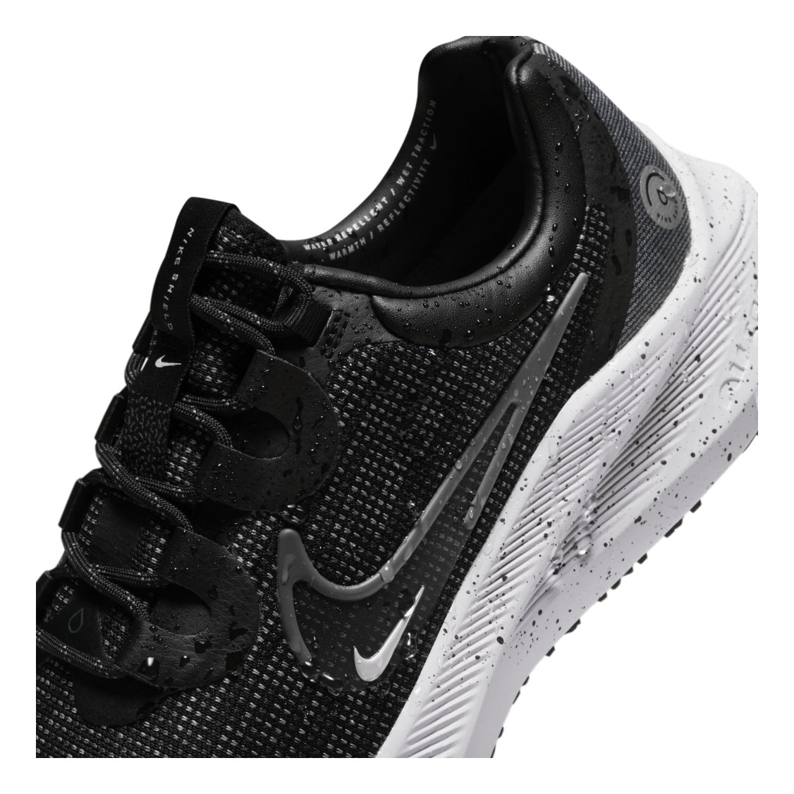 Nike Winflo 8 Shield Women's Runnin Black/iron Grey-metallic Silve 7 Nike Winflo 8 Shield Women's Runnin Black/iron Grey-metallic Silve - Bilde 7