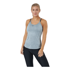 Nike Dri-FIT One Elastika Women's Standard Fit Tank PARTICLE GREY/HTR/BLACK