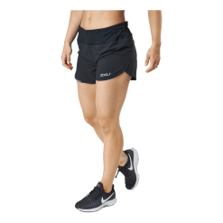 2XU Aero 4 Inch Shorts Black/silver Reflective -Billig Jakker butikk 60577 40 003