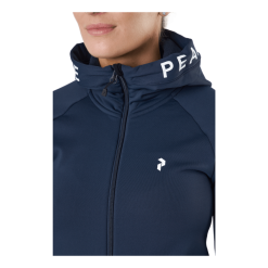 Peak Performance W Rider Zip Hood Blue Shadow 8 Peak Performance W Rider Zip Hood Blue Shadow -Billig Jakker butikk 60580 07 004