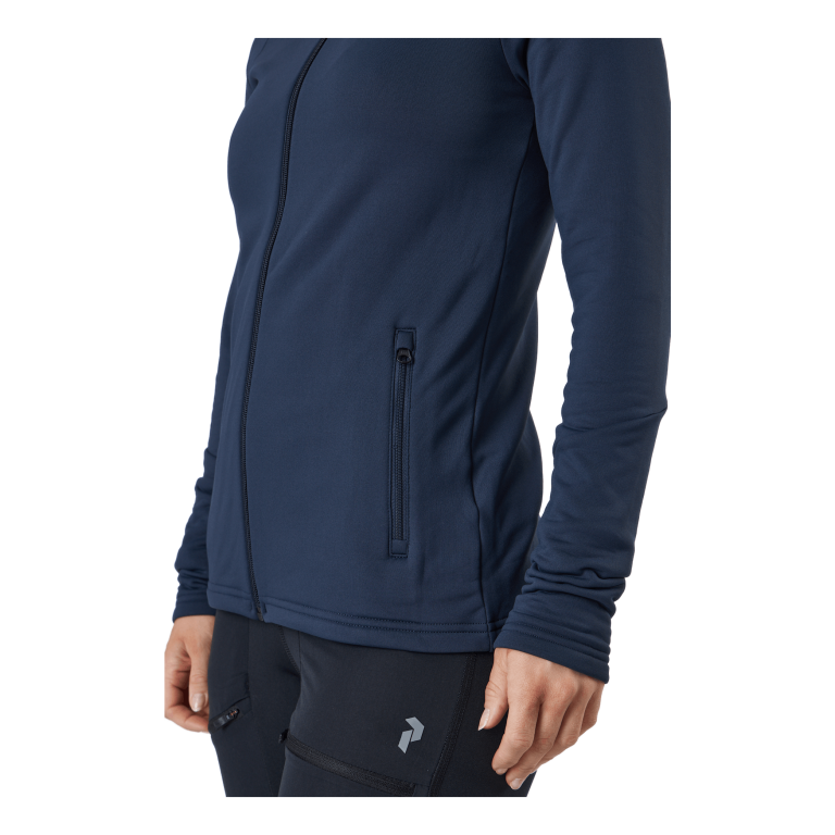 Peak Performance W Rider Zip Hood Blue Shadow 5 Peak Performance W Rider Zip Hood Blue Shadow - Bilde 5