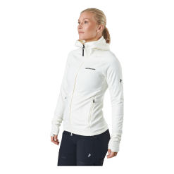 Peak Performance W Chill Light Zip Hood Vintage White -Billig Jakker butikk 60580 60 002