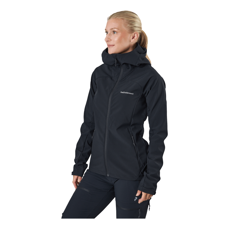 Peak Performance W Explore Hood Jacket Black 2 Peak Performance W Explore Hood Jacket Black - Bilde 2
