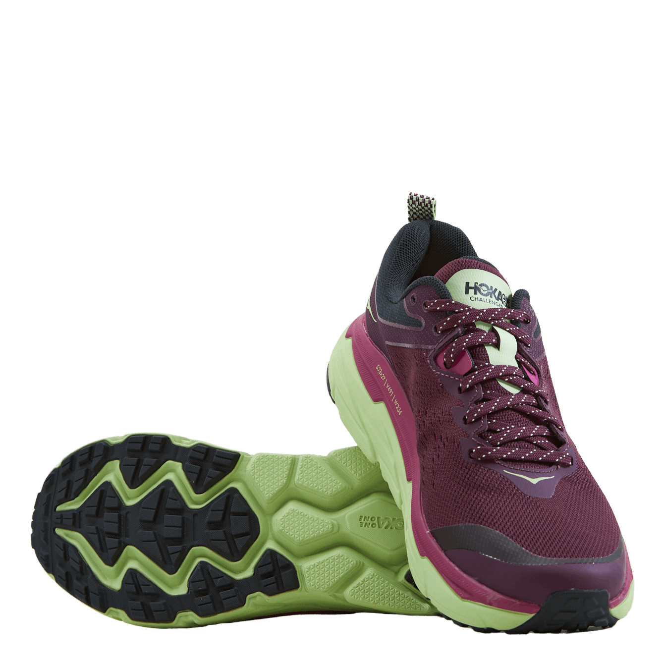 Hoka One One W Challenger Atr 6 Grape Wine / Butterfly 7 Hoka One One W Challenger Atr 6 Grape Wine / Butterfly - Bilde 7