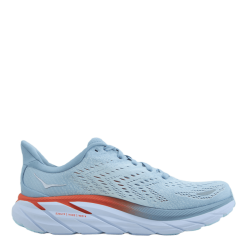 Hoka One One W Clifton 8 Wide Blue Fog / Plein Air -Billig Jakker butikk 60586 53 003
