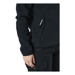 Tretorn Farhult Pile Jkt W’s Black -Billig Jakker butikk 60590 60 004