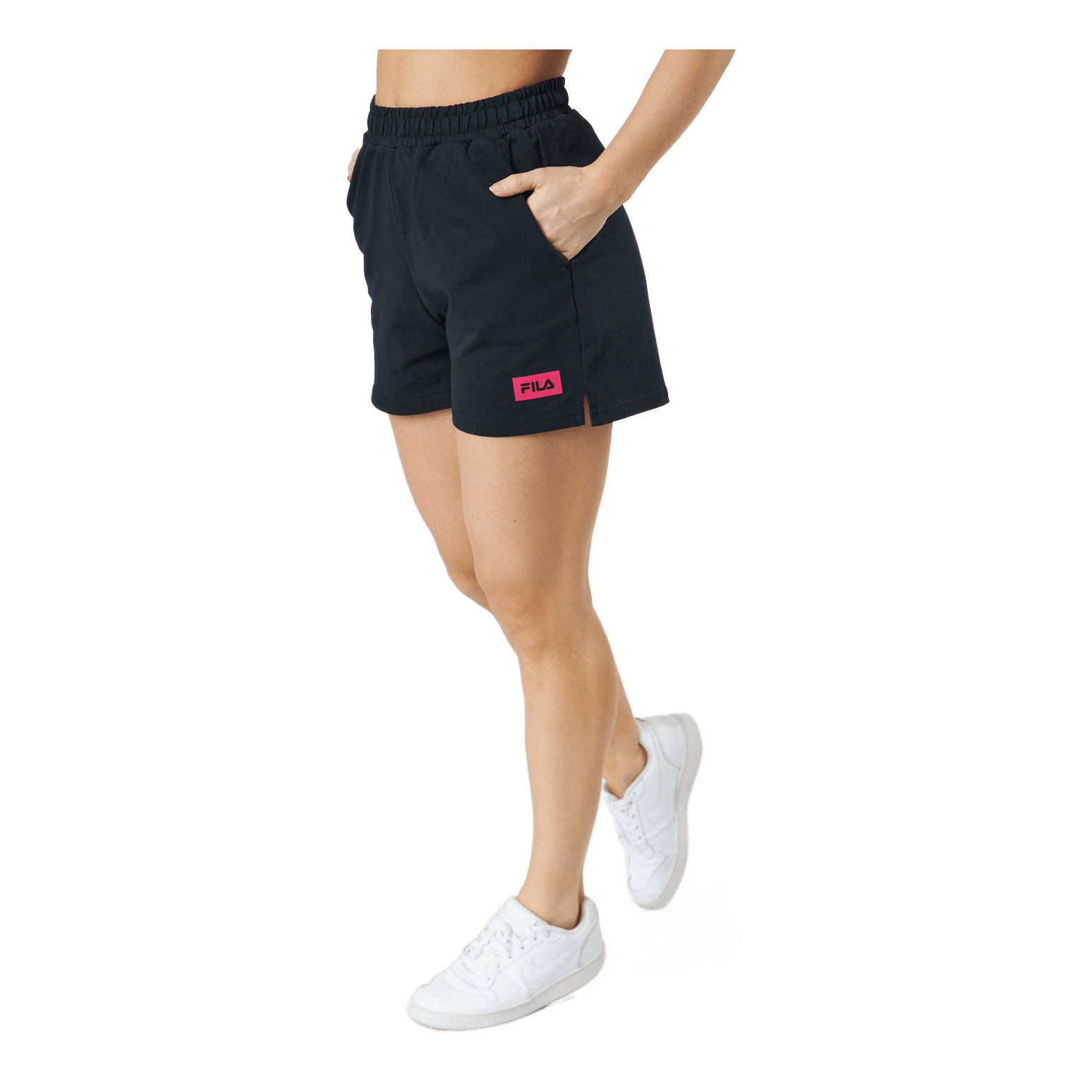 Fila Banaz High Waist Shorts 80009 Black Beauty 1 Fila Banaz High Waist Shorts 80009 Black Beauty