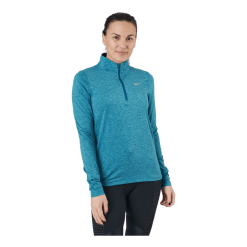 Nike Element Women's 1/2-zip R Marina/washed Teal/htr/reflect