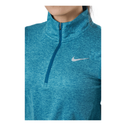 Nike Element Women's 1/2-zip R Marina/washed Teal/htr/reflect -Billig Jakker butikk 60593 53 004
