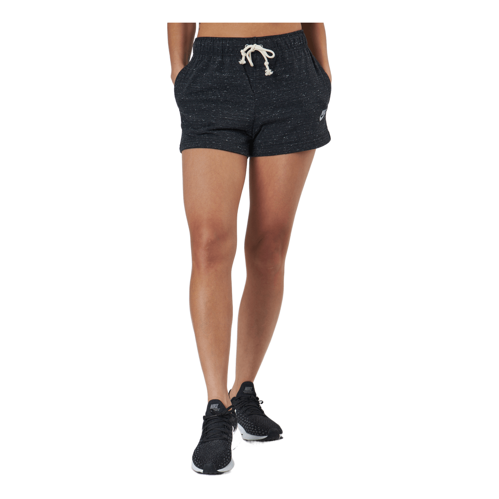 Nike Sportswear Gym Vintage Women's Shorts BLACK/WHITE 1 Nike Sportswear Gym Vintage Women's Shorts BLACK/WHITE