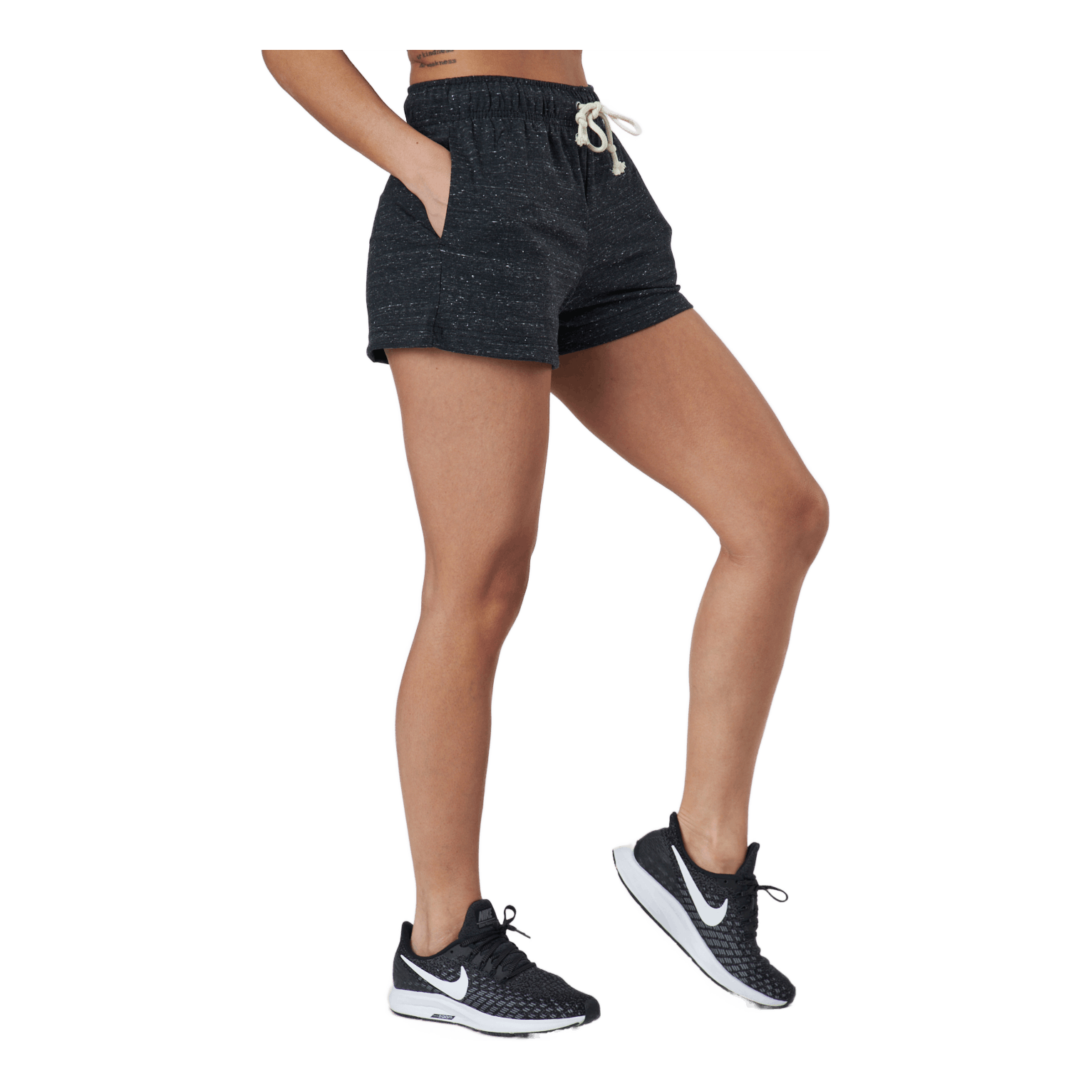 Nike Sportswear Gym Vintage Women's Shorts BLACK/WHITE 2 Nike Sportswear Gym Vintage Women's Shorts BLACK/WHITE - Bilde 2