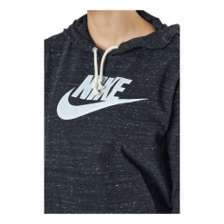 Nike Sportswear Gym Vintage Women's Pullover Hoodie BLACK/WHITE 6 Nike Sportswear Gym Vintage Women's Pullover Hoodie BLACK/WHITE -Billig Jakker butikk 60595 64 004