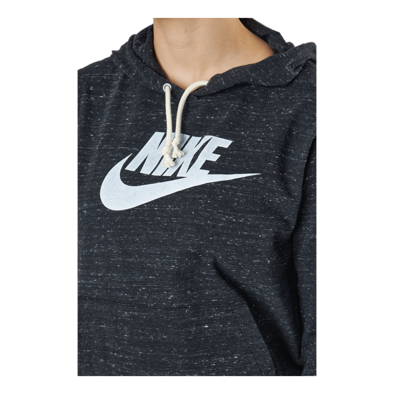 Nike Sportswear Gym Vintage Women's Pullover Hoodie BLACK/WHITE 3 Nike Sportswear Gym Vintage Women's Pullover Hoodie BLACK/WHITE - Bilde 3