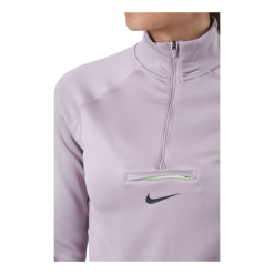 Nike Dri-fit Element Women's T Plum Fog/lime Glow/black -Billig Jakker butikk 60596 64 005