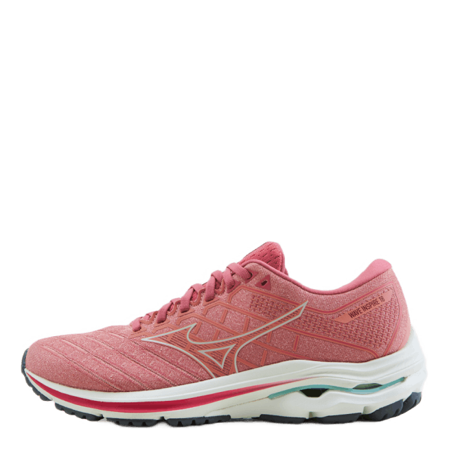 Mizuno Wave Inspire 18 W Rosette/snow White/garnet Rose 1 Mizuno Wave Inspire 18 W Rosette/snow White/garnet Rose