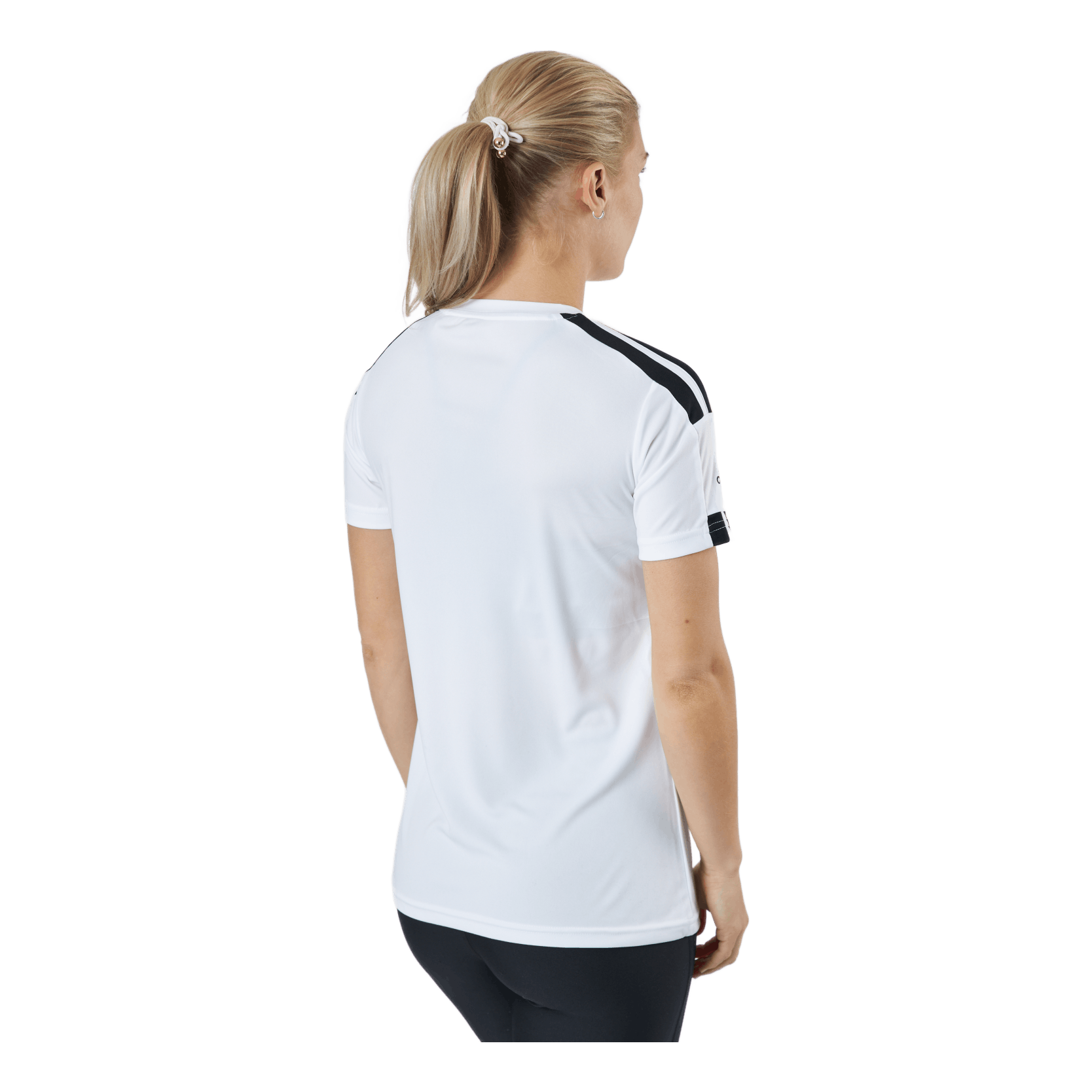 ADIDAS Squad 21 Jsy W White/black 3 ADIDAS Squad 21 Jsy W White/black - Bilde 3