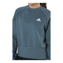 ADIDAS Studio Swt Blue Oxide/white -Billig Jakker butikk 60614 45 004