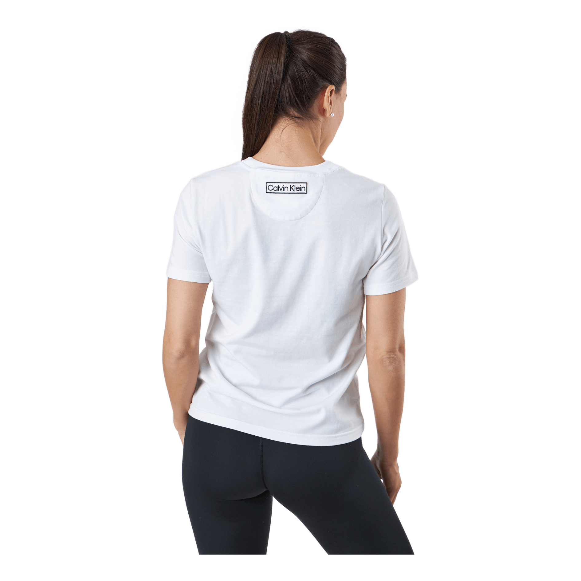 Calvin Klein S/s Crew Neck White 3 Calvin Klein S/s Crew Neck White - Bilde 3