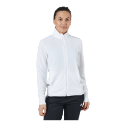 ADIDAS Textured Full-Zip Jacket White
