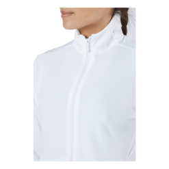 ADIDAS Textured Full-Zip Jacket White -Billig Jakker butikk 60648 58 004