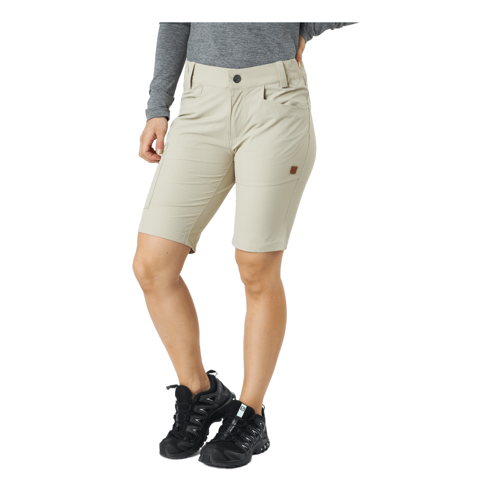 Dobsom Himalaya Shorts Wmn Khaki 2 Dobsom Himalaya Shorts Wmn Khaki - Bilde 2
