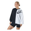 Nike W Nsw Ft Flc Oos Crew Dnc Black/white